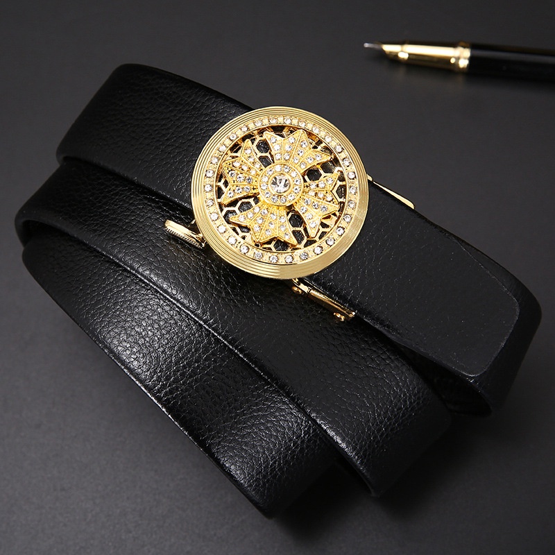 Thắt Lưng Nam D&amp;D Fashion Khóa Tự Động Cao Cấp