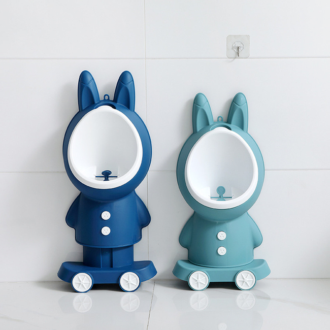 Bé Cậu Bé Tự Đứng Phim Hoạt Hình Đi Tiểu Toilet Bát Xoay Cối Xay Gió Treo Tường Trẻ Em Tập Đi Tiểu Bô Nhà vệ sinh cho trẻ em