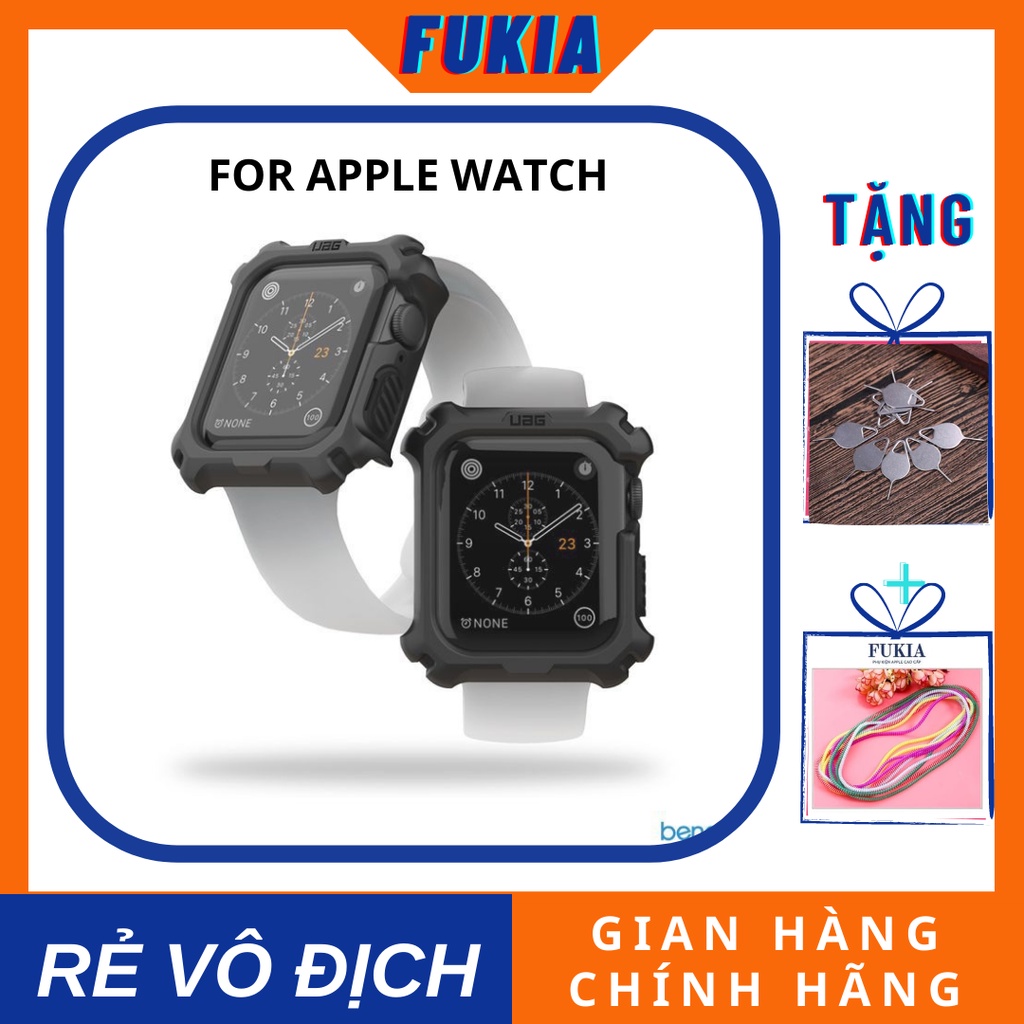 Ốp chống sock UAG dành cho apple watch đồng hồ thông minh iwatch 1/2/3/4/5/6/SE size 38/40/42/44 mm