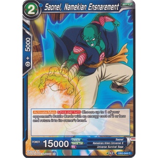 Thẻ bài Dragonball - TCG - Saonel, Namekian Ensnarement / DB2-044'