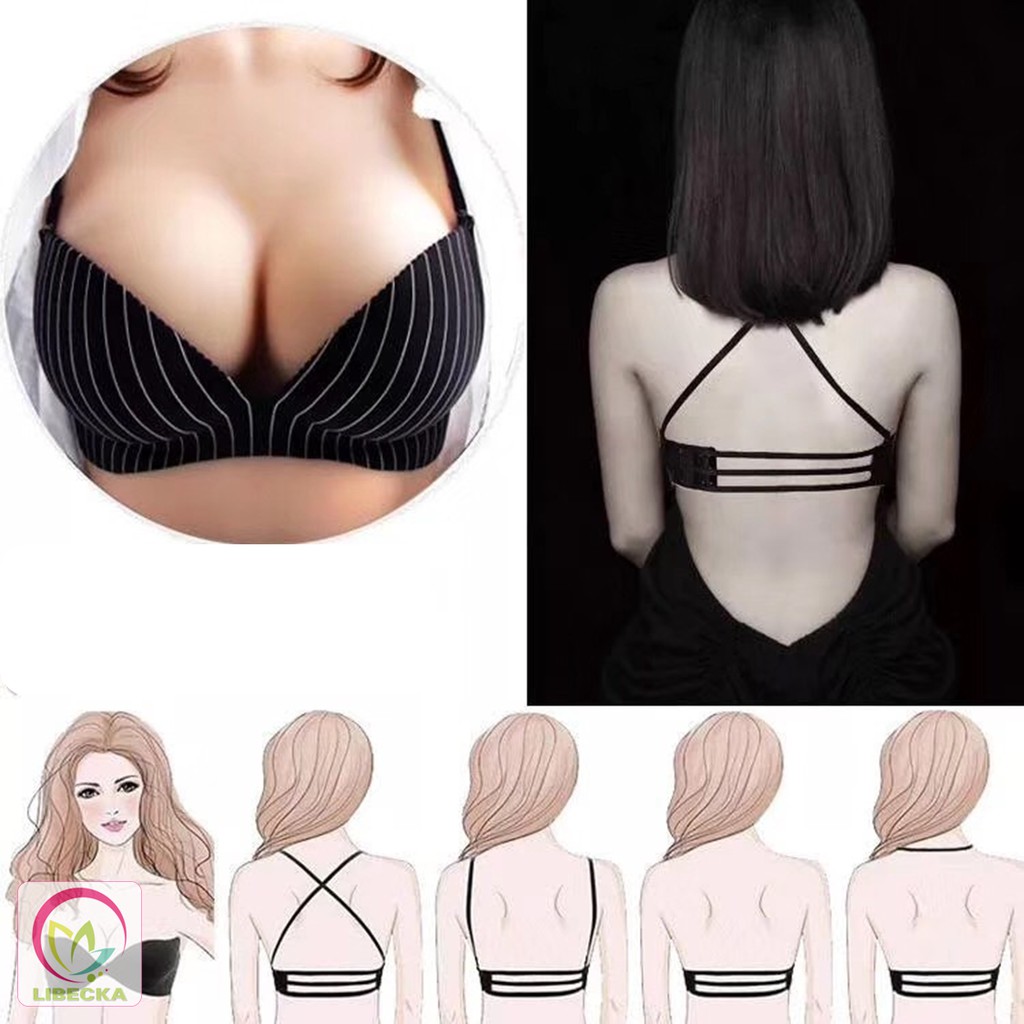 Áo ngực nữ su đúc nâng ngực đệm dày tạo khe hai dây Sexy gợi cảm siêu đẹp LIBECKA AL36 | BigBuy360 - bigbuy360.vn
