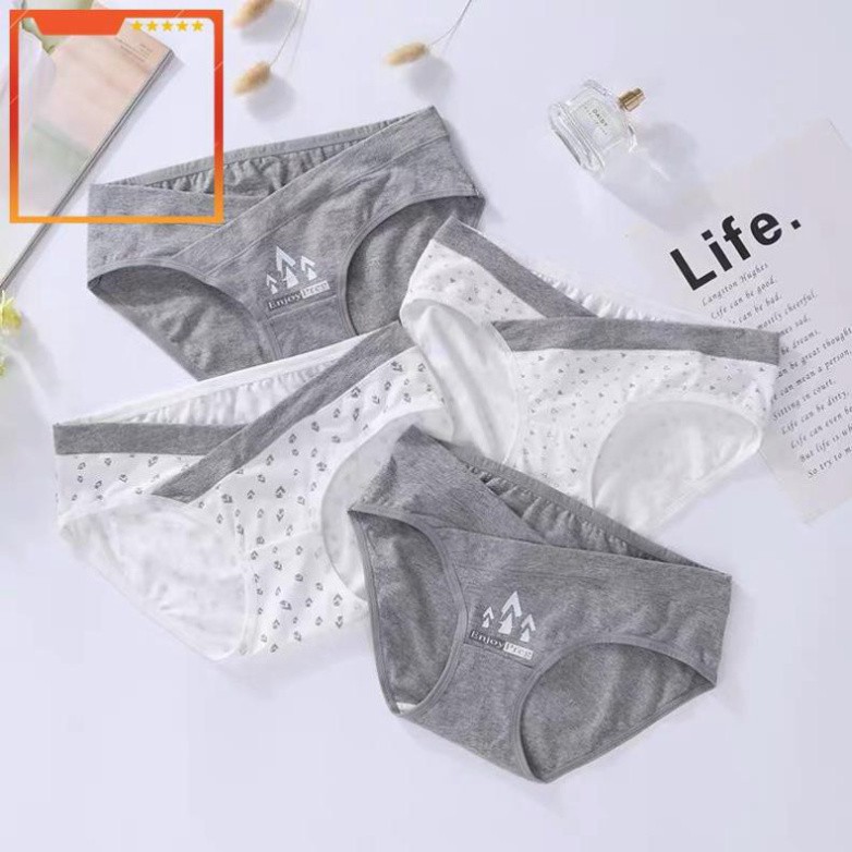 xả kho hot!!! Quần Lót Bầu Cotton cạp chéo mặc trong váy cao cấp CS101