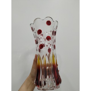 BÌNH THỦY TINH CẮM HOA CAO CẤP 29CM