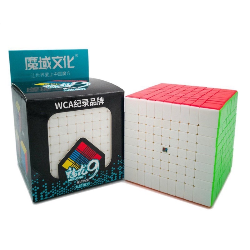 Rubik 9x9 Stickerless MoYu MeiLong Rubic 9 Tầng