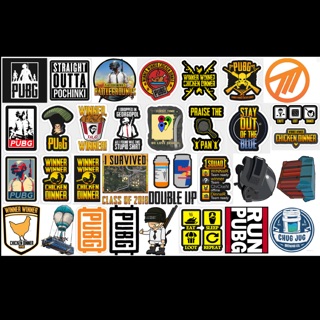 Set sticker pvc Pubg
