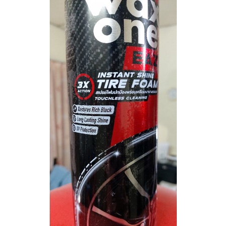 Dưỡng đen bóng lốp xe, tăng tuổi thọ lốp Wax One Instant Shine Tire Foam