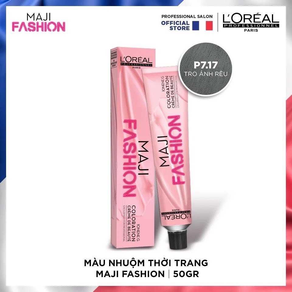 Màu nhuộm tóc thời trang cao cấp L'Oreal Maji Fashion P7.17 50ml