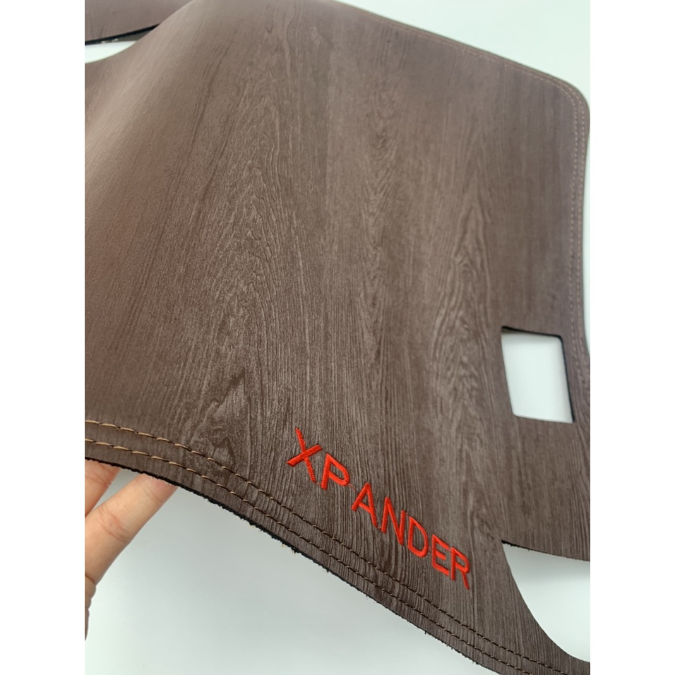 Thảm taplo xpander da vân gỗ 2018 - 2021 hàng dày đẹp