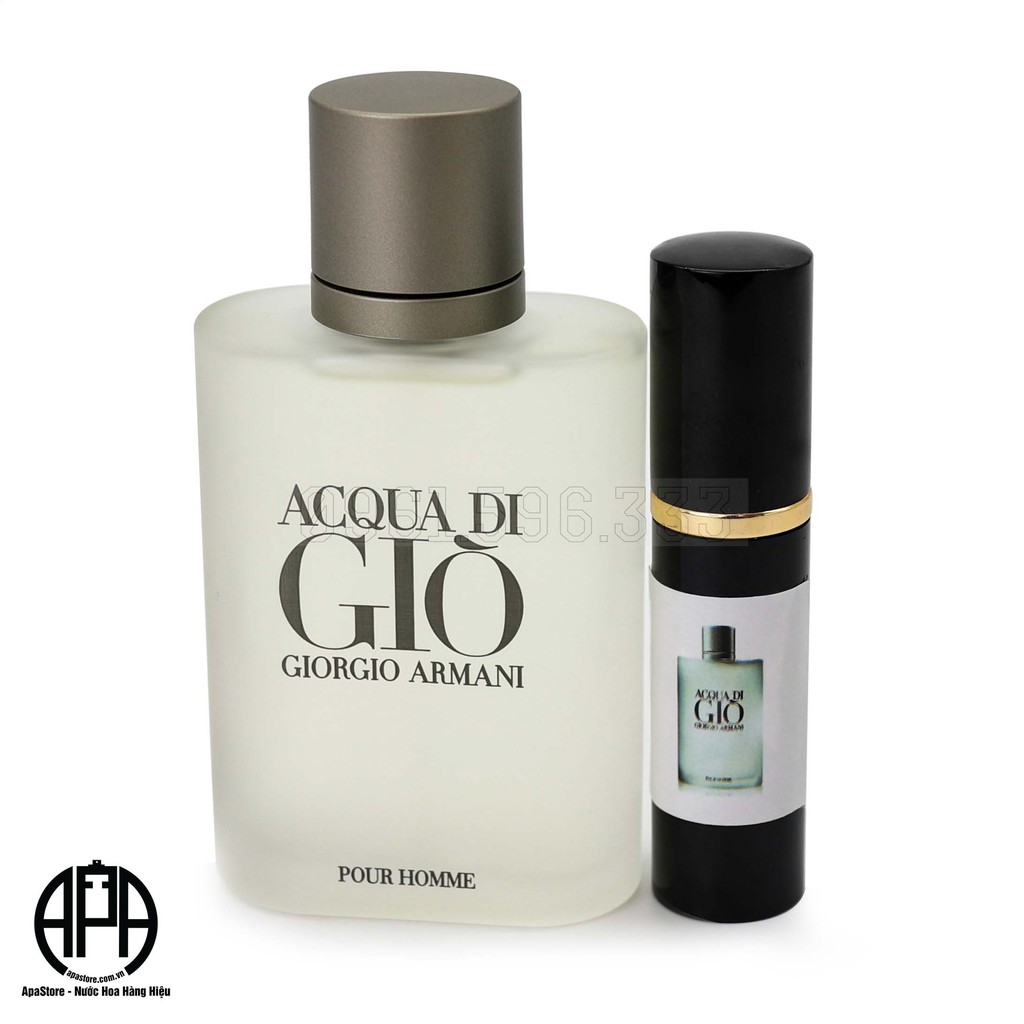 [Mã SKAMA8 giảm 8% đơn 300K] Nước Hoa Acqua Di Gio Nam Chai 10ml | BigBuy360 - bigbuy360.vn