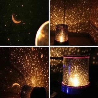 (rẻ vô địch)Đèn Ngủ Chiếu Sao Hình Trụ