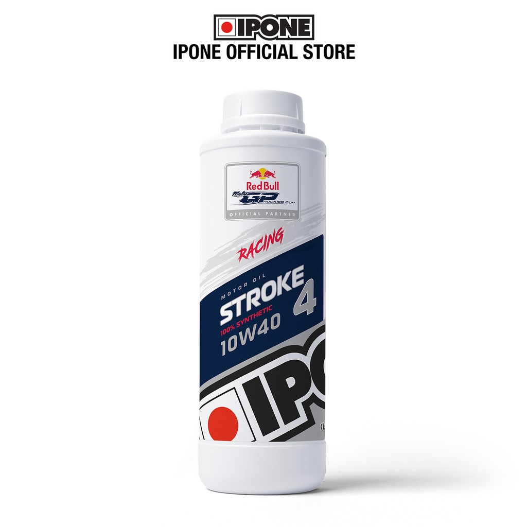 Nhớt xe đua tổng hợp gốc Ester 4T Ipone Stroke 4 Racing (1L)