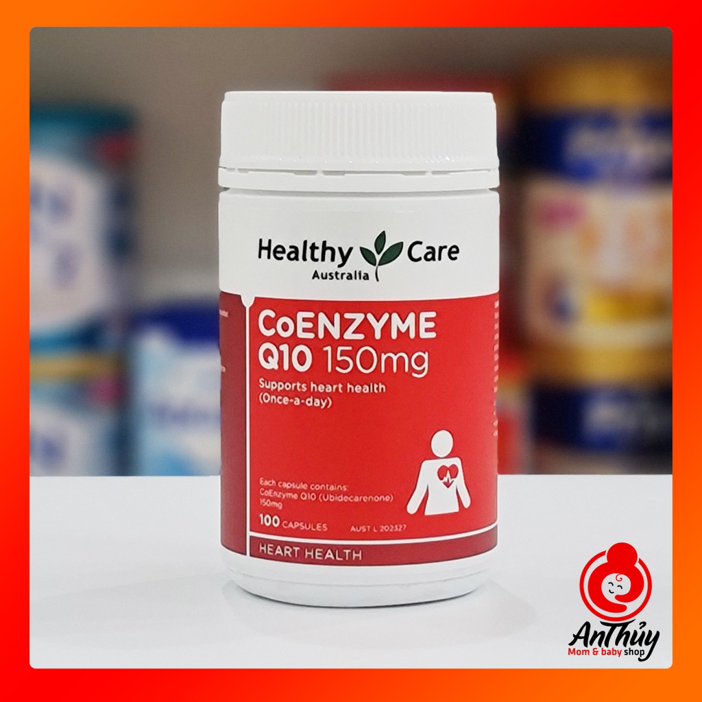 Viên uống bổ tim Healthy Care CoEnzyme Q10 150mg 100 viên của Úc