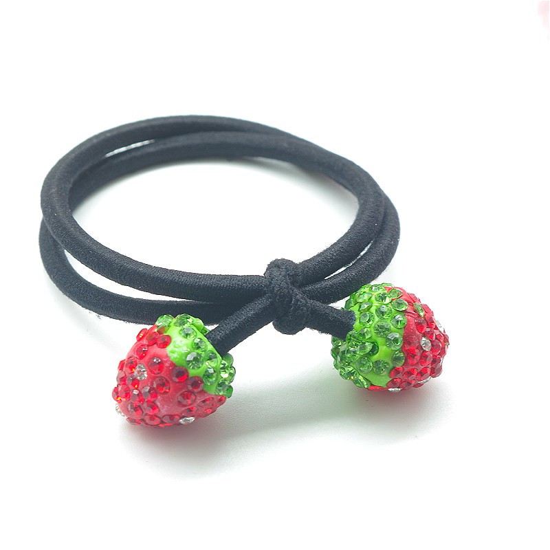 Cột tóc dâu tây lắp lánh 2019