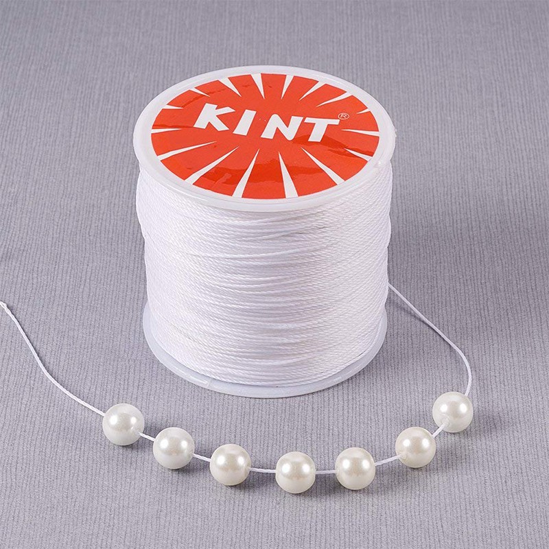 Cuộn Dây Sáp Tròn 0.5mm Dài 106m Dùng Để Làm Đồ Trang Sức Thủ Công Tiện Dụng