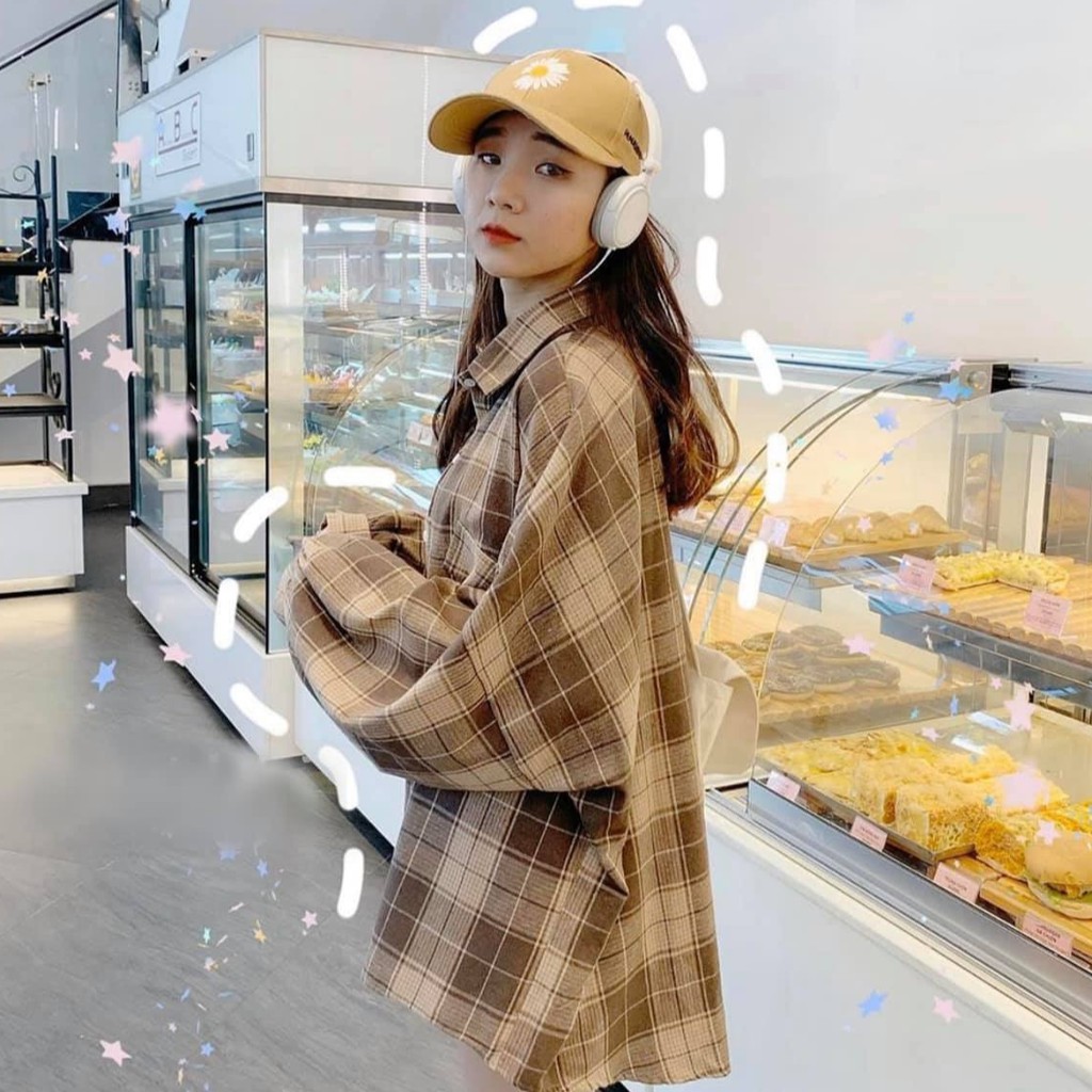 🍒 Sơ Mi Kẻ Thụng Hot Trend 🍒 | BigBuy360 - bigbuy360.vn