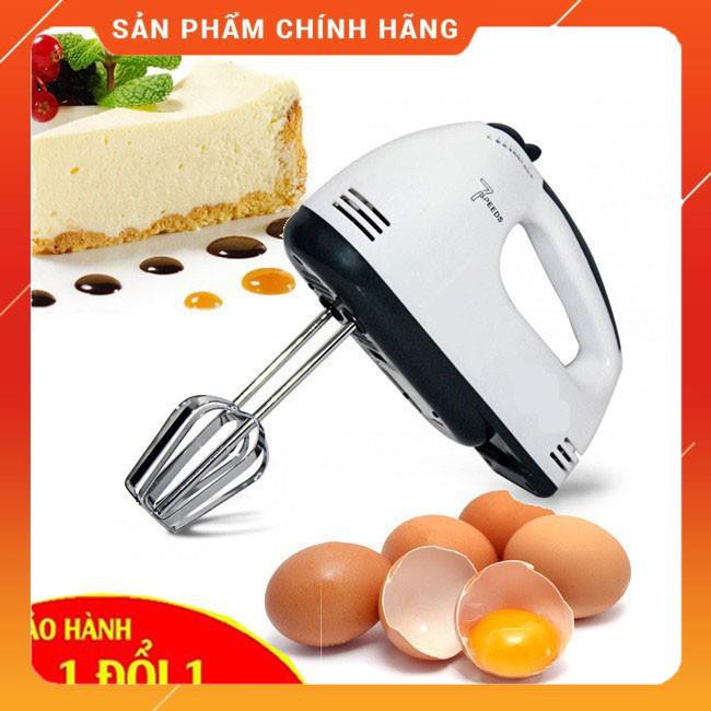 [FREESHIP] Máy Đánh Trứng Cầm Tay Mini Cao Cấp Với 7 Tốc Độ Cực Mạnh - Hoạt Động Êm Ái - Bmart