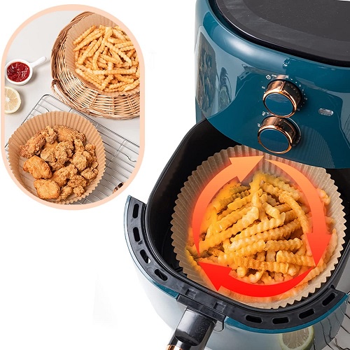 Set 50 Miếng Giấy Nến Lót Thấm Hút Dầu Mỡ Dùng Cho Nồi Chiên Không Dầu