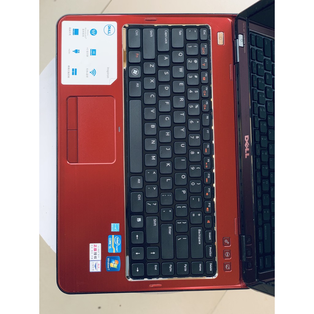 Laptop DELL Inspiron N4110 14.1" 2.10-3.00GHz 4G 120G SSD [màu đỏ, đen, xanh]