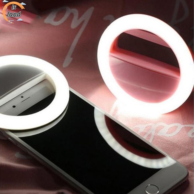 Vòng Đèn Led Selfie 36 Bóng Có Thể Sạc Lại Dùng Để Trang Điểm Quay Video