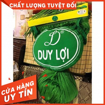 (giá hủy diệt lấy 5*) Lưới Võng Xếp Duy Lợi + Gối (Cỡ Lớn Loại 18 Lỗ - Không Kèm Khung)