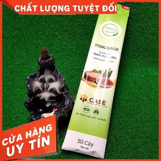 GIẢM GIÁ SỐC Nhang Xanh Tùng Bách chân tăm đỏ 30cm - gói 50g 50cây