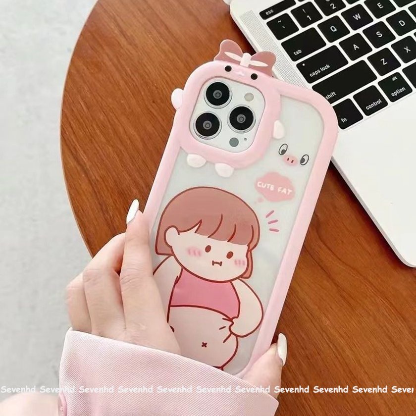 Ốp Điện Thoại Mềm Họa Tiết Quái Vật Nhỏ Ngộ Nghĩnh Cho iPhone 14 13 12 11 Pro Max Xs Max Xr X 7 8 6 6s Plus