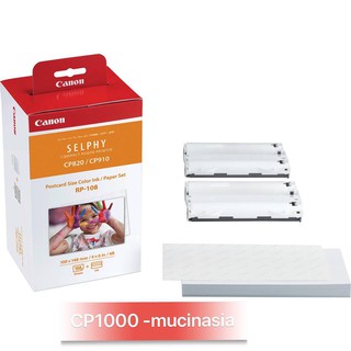 Giấy in Canon RP108 Dùng Cho Máy Cp1000-  Chuyên in Mã QR Ngân Hàng - Ảnh Thẻ - Ảnh Đẹp Du Lịch Gia Đình - Hìn