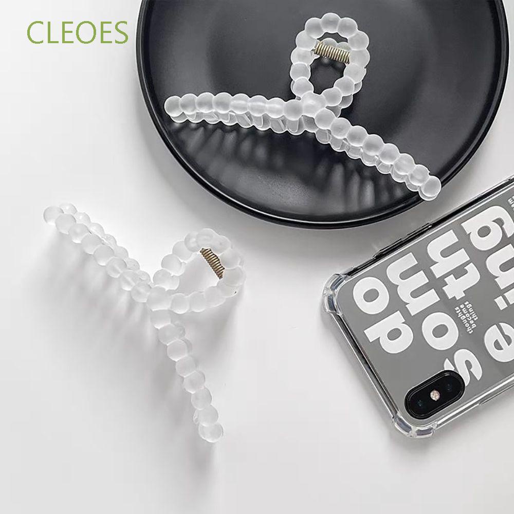 Kẹp tóc càng cua màu sắc ngọt ngào đơn giản phong cách Hàn Quốc