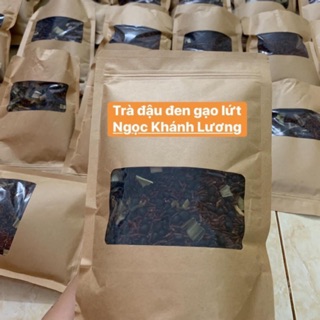 Trà đậu đen gạo lứt thơm mát