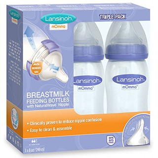 Bình sữa Lansinoh mOmma 160ml và 240ml