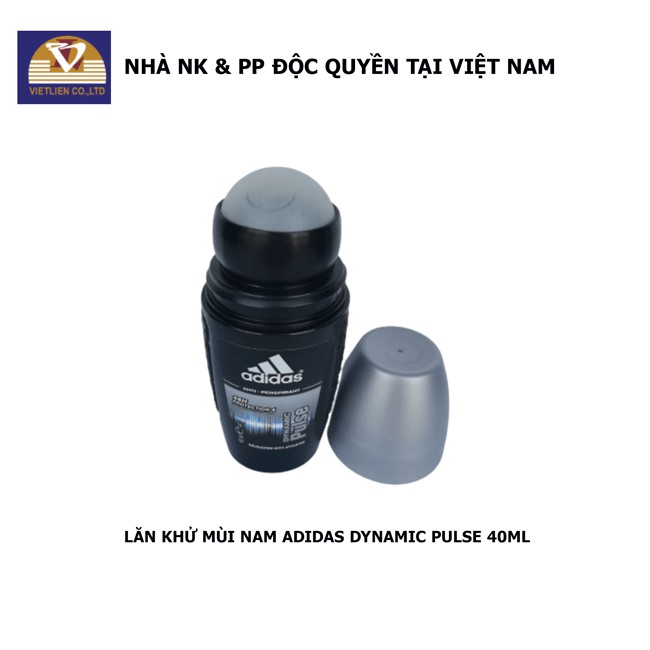 COMBO Lăn Khử Mùi Nam Adidas Dynamic Pulse 40ml + Xịt Khử Mùi Toàn Thân Nam Adidas Dynamic Pulse 150ml