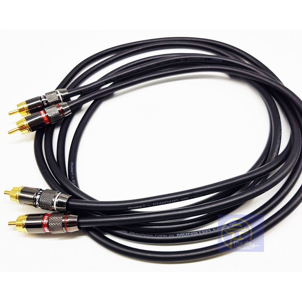 Cặp dây tín hiệu AV/RCA Monster STANDARD 100