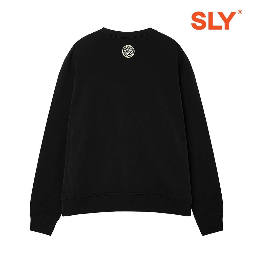 ÁO SWEATER NỈ CHÂN CUA SLY GRAFFITI ĐEN