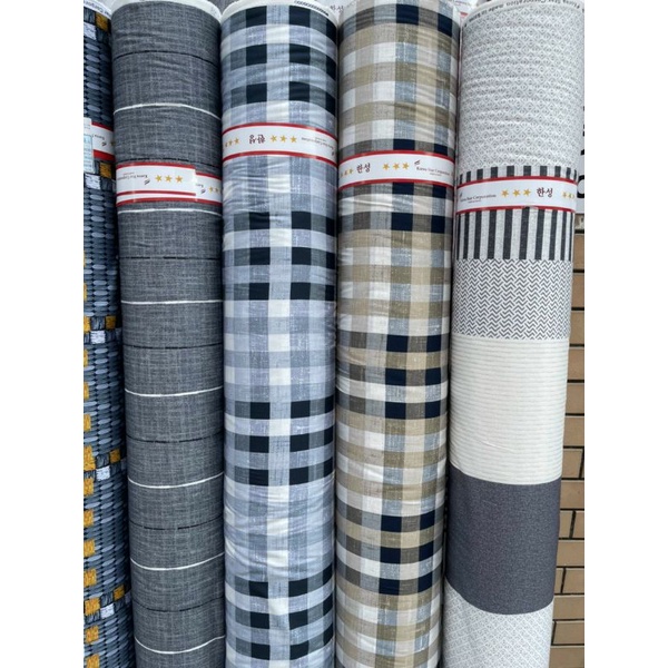 vải may ga gối cao cấp - cotton lụa Hàn Quốc nhập khẩu chính phẩm mới nhất 2022