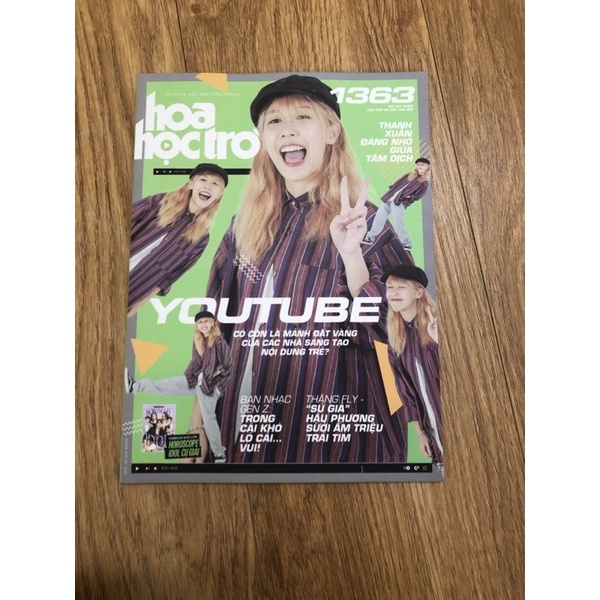 Tạp chí hoa học trò idol Hàn