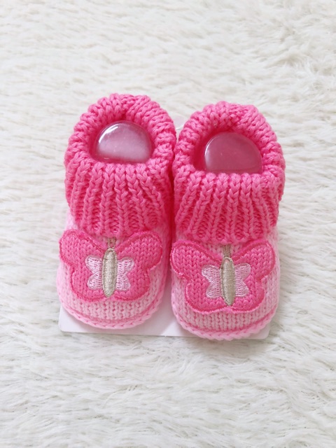 Giày len carter cho bé từ 0-6 tháng tuổi