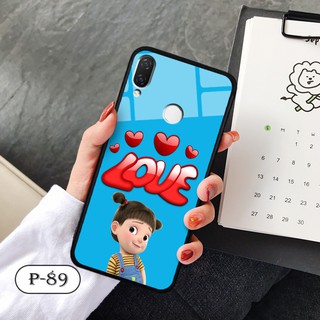 Ốp lưng kính 3D Huawei Nova 3e-cute