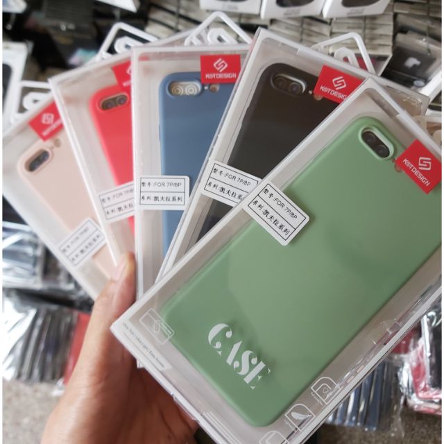 Ốp lưng dẻo màu KT Desing IPHONE 7PLUS/8PLUS