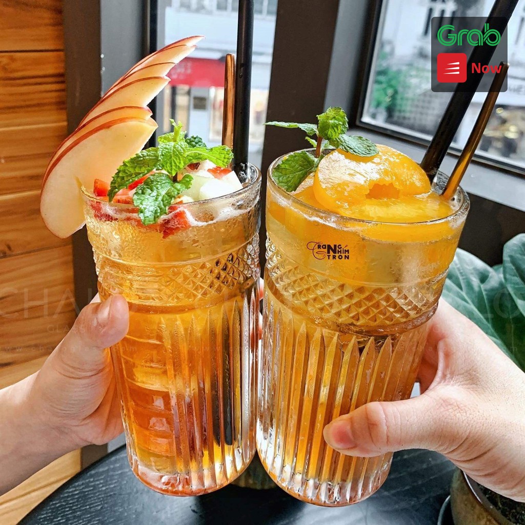 Ly thủy tinh hoa văn Libbey Radiant High Ball - 473ml - 5636 / 927535