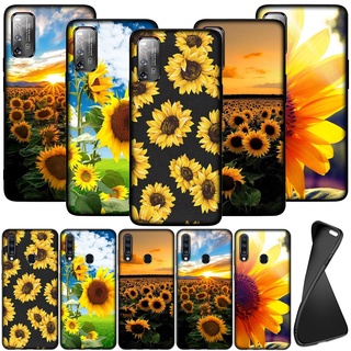 Ốp Lưng Mềm In Hình Hoa Hướng Dương Cho Samsung Galaxy Note 20 Ultra 10 Plus Lite 9 8 A11 A51 A71 +