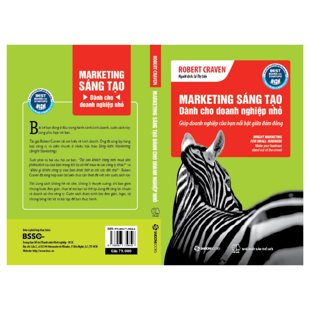 SÁCH - Marketing sáng tạo dành cho doanh nghiệp nhỏ - Robert Craven