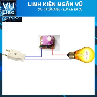 Diy mạch triết áp công tắc đèn bàn