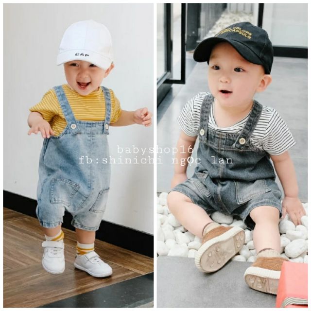Sét yếm và áo trong cho bé