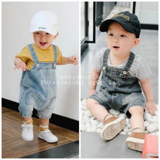 Sét yếm và áo trong cho bé