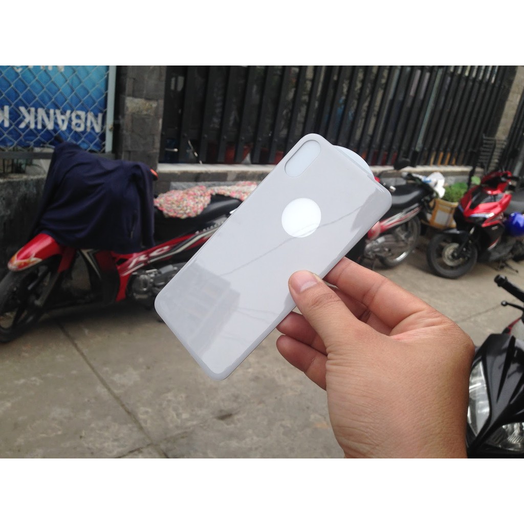 Kính cường lực full mặt sau iPhone X/iPhone 10 cao cấp