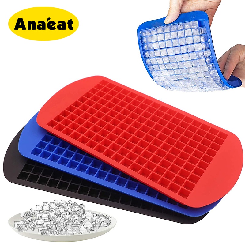 Khuôn Silicone làm đá viên 160 ô tiện lợi
