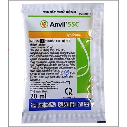 Sản phẩm Anvil 5sc cho cây trồng