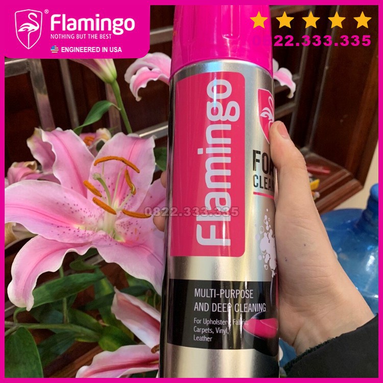 📍 Bọt vệ sinh đa năng Flamingo Foam Cleaner F002 hàng chính hãng chất lượng cao Trendyhome.vn