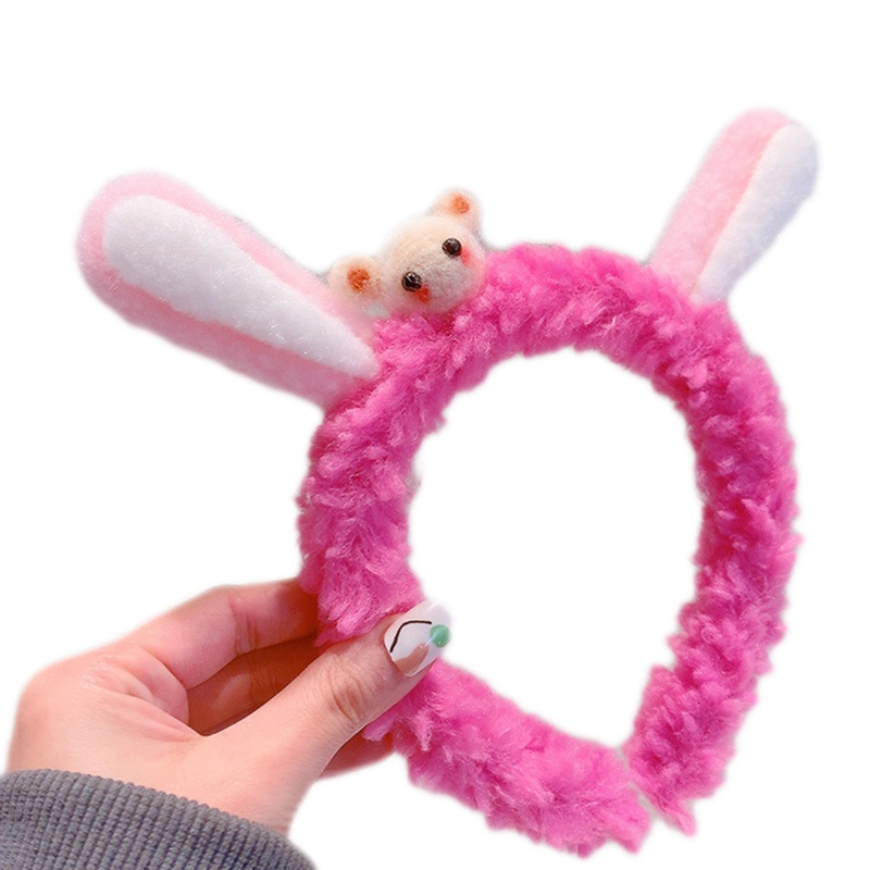 Băng Đô Cài Tóc Hình Tai Thú Hoạt Hình Dễ Thương Cho Nữ