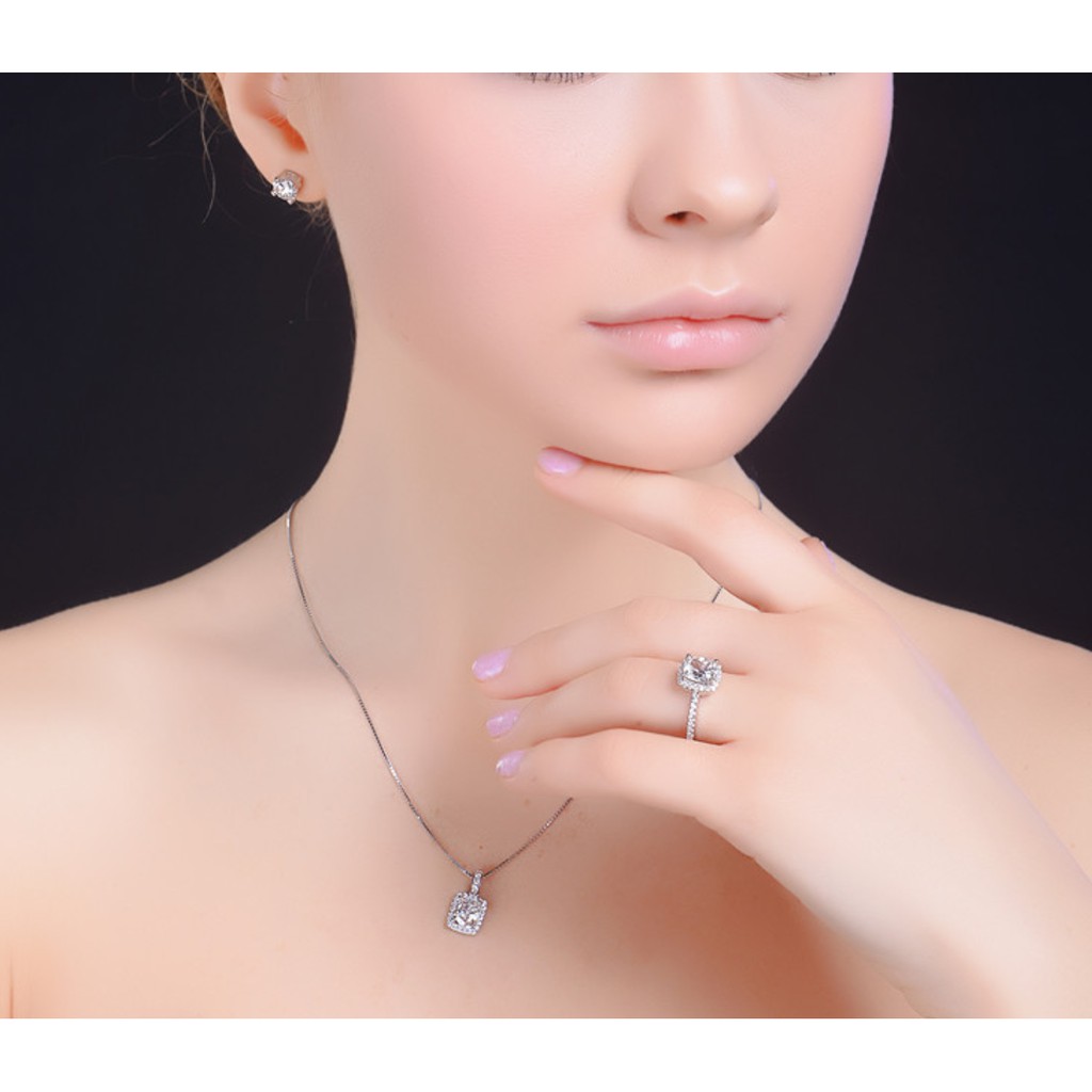 Nhẫn đính hột xoàn siêu ngầu FREE SIZE